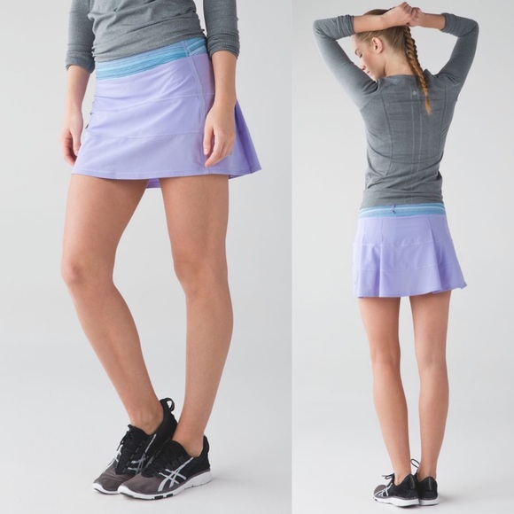 Lululemon Pace Rival Skirt II Lilac Purple